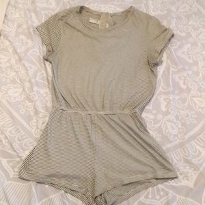 American Apparel Striped Romper